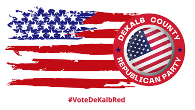 VOTE DEKALB RED